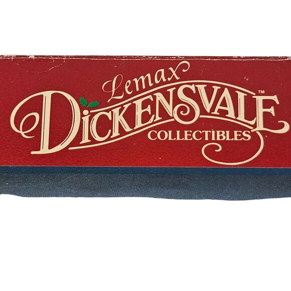 Lemax Dickensvale Porcelain Brick Wall Set of 6 1992 Christmas Village Decor - Picture 8 of 10
